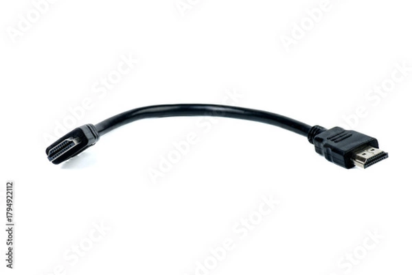 Obraz HDMI Cable isolated on white background