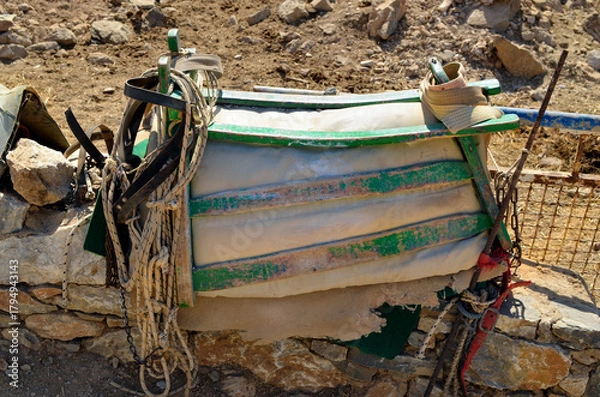 Fototapeta Greece, Amorgos Island, Carrier Frame
