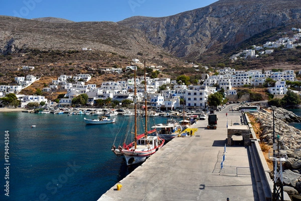 Fototapeta Greece, Amorgos Island, Aigiali