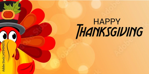 Obraz Happy Thanksgiving.