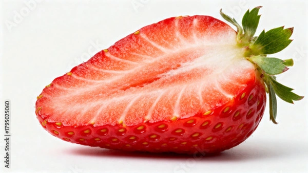 Obraz SlicedStrawberryCloseup