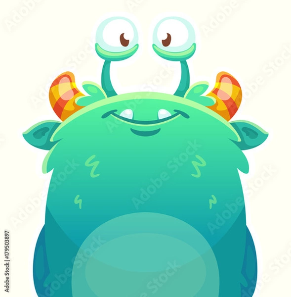 Obraz Cute Cartoon Monster