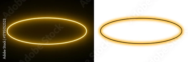 Fototapeta abstract background with golden frame