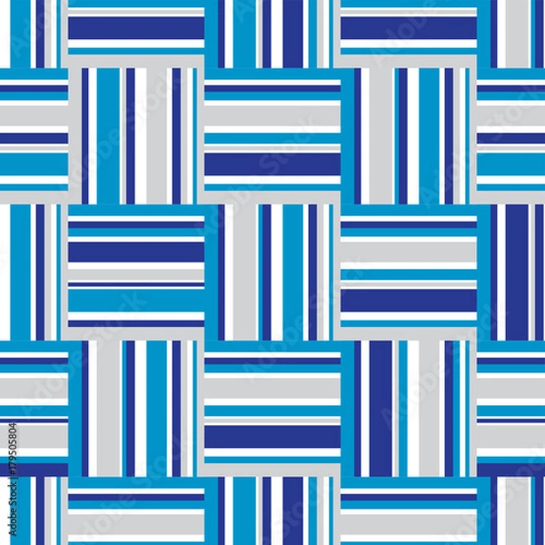 Fototapeta Seamless modern square pattern