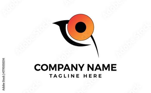 Fototapeta Eagle Eye The Symbol of Stealth Strength and Precision