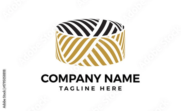 Fototapeta Vector Design Knitting Icon Style