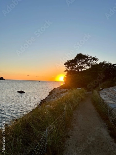 Obraz sunset on the beach