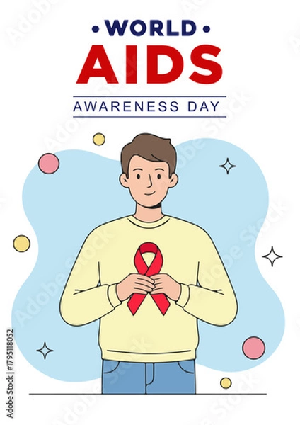 Obraz World Aids day