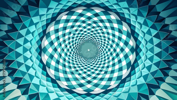 Obraz abstract background with circles