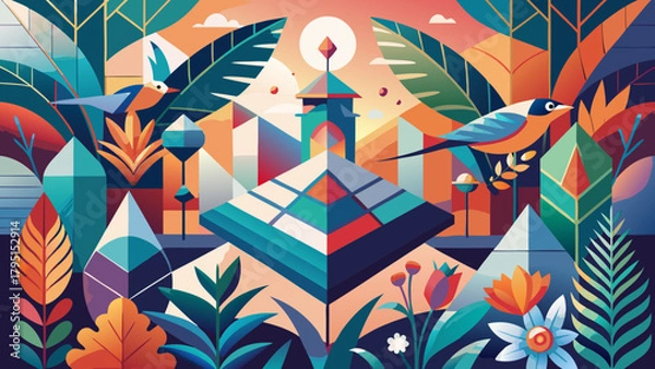 Obraz abstract colorful background