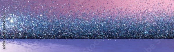 Fototapeta Abstract glitter background with gradient colors