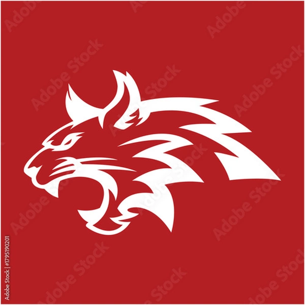 Obraz Wildcats mascot design