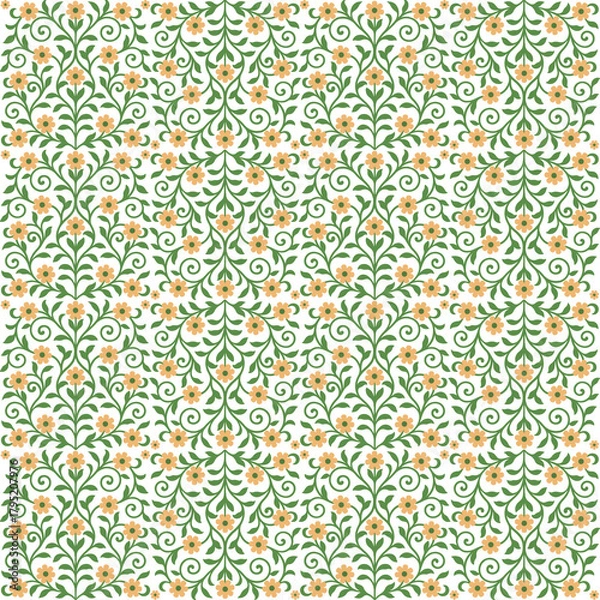 Obraz Hand Drawn Flower Pattern