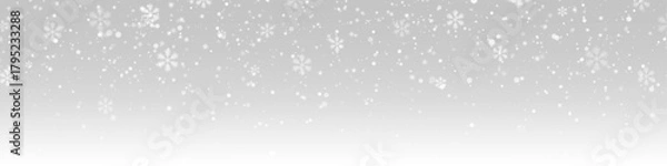 Obraz Snow snowfall snowflakes winter overlay transparent falling background PNG