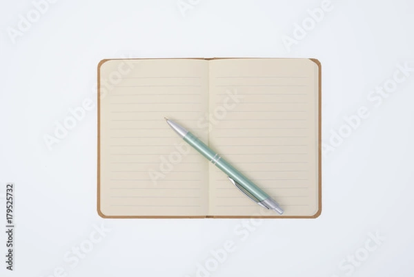 Fototapeta 手帳とペン