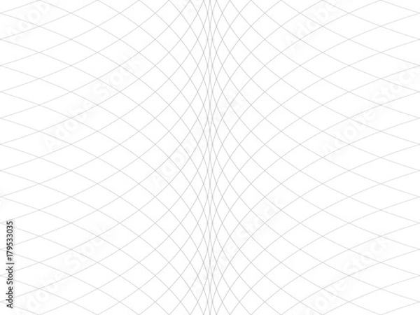 Obraz Mesh contour seamless pattern