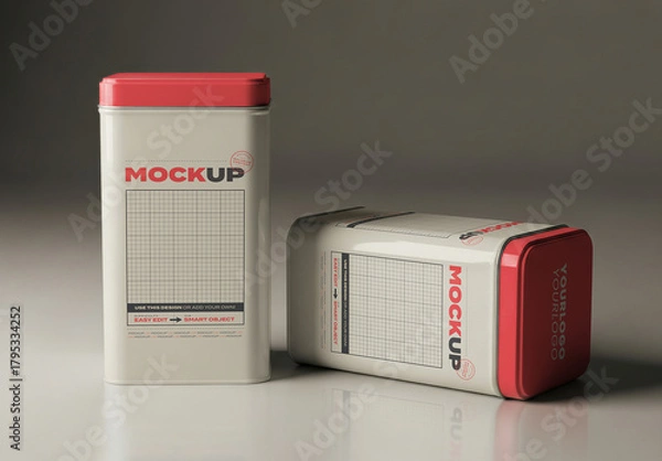 Obraz Multipurpose Can Full Mockup