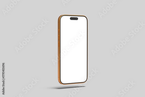 Obraz Smartphone 17 Pro Blank Mockup