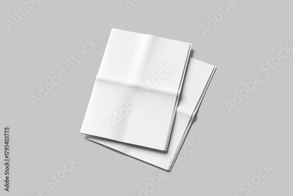 Obraz Newspaper Blank Mockup Template