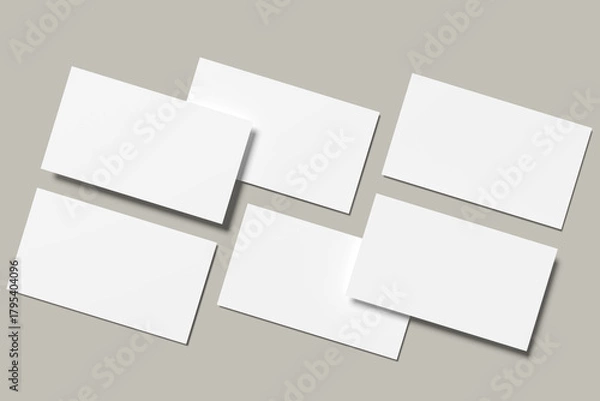 Fototapeta Slides Presentation Blank Mockup