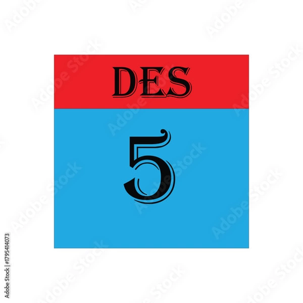 Fototapeta 5 des icon