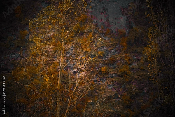 Obraz LES DEUX ALPES en automne
