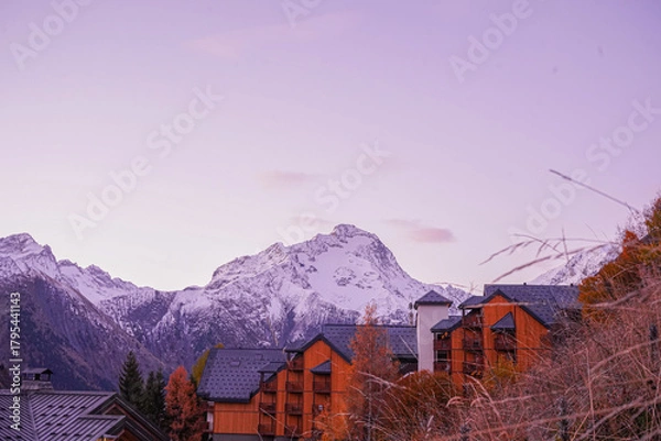 Obraz LES DEUX ALPES en automne