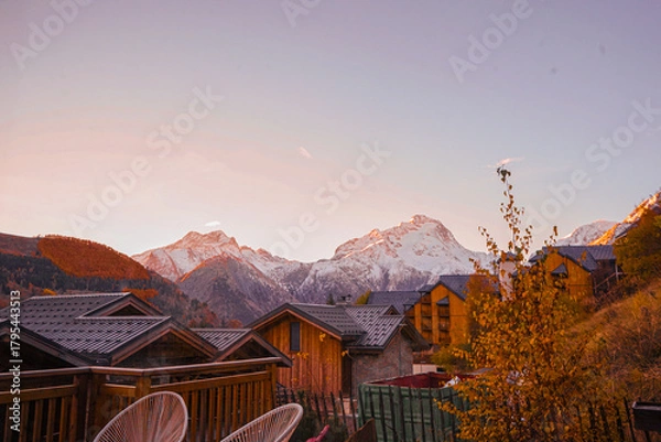Obraz LES DEUX ALPES en automne