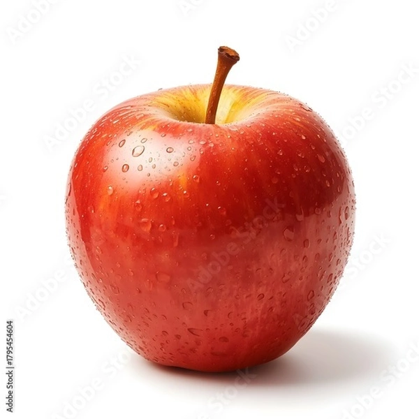Obraz red apple isolated on white background