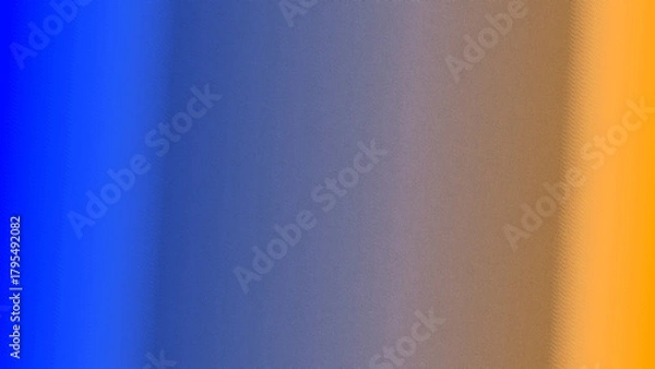 Fototapeta Abstract Blue and Orange Grainy Background, Gradient Texture Effect