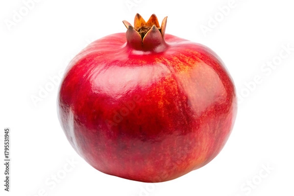 Obraz ripe pomegranate image isolated on transparent background