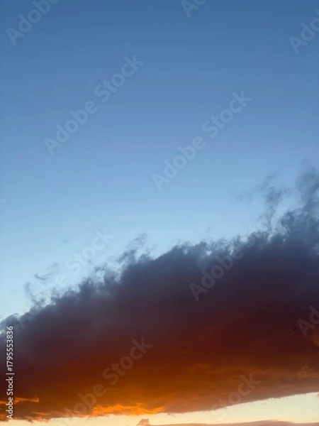 Fototapeta clouds in the sky