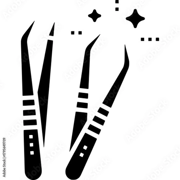 Obraz Tweezers Icon