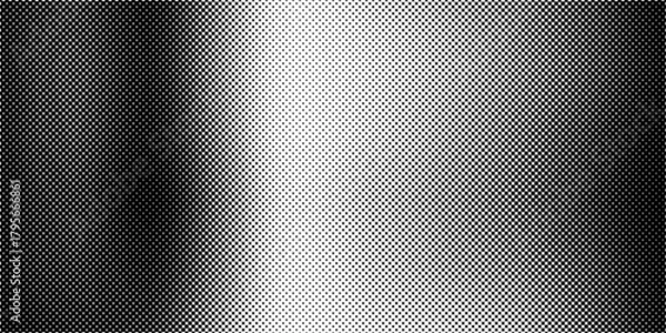 Obraz Dot pattern seamless background. Polka dot pattern template Monochrome dotted texture