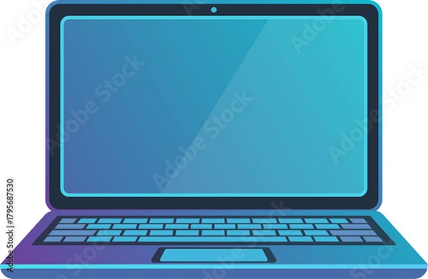 Obraz Modern Laptop Computer Icon