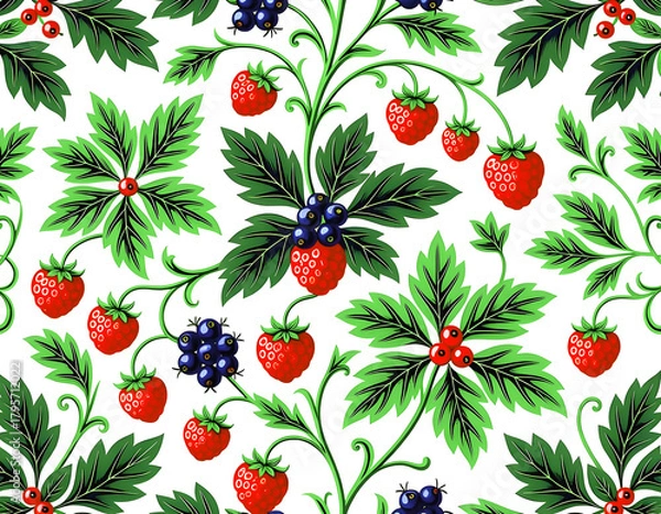 Fototapeta Berries Background
