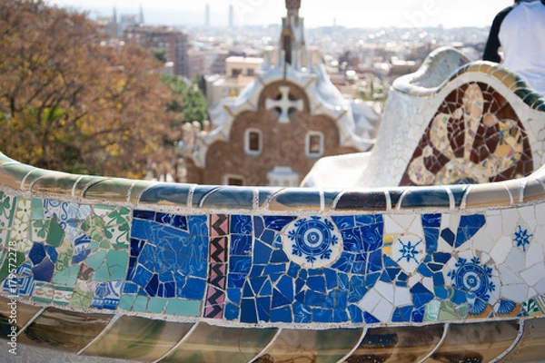 Obraz Parc Guell in Barcelona