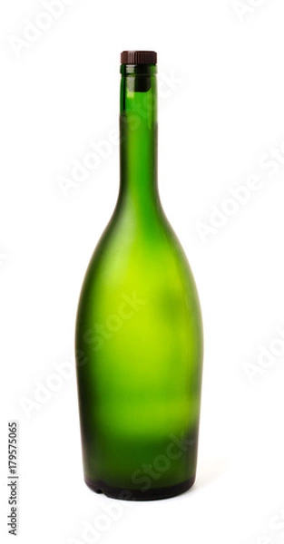 Obraz Green bottle of champagne