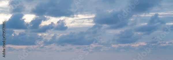 Obraz Beautiful sky with cloudscape