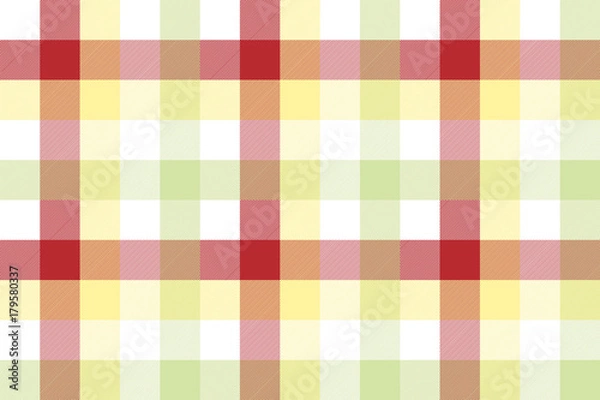 Obraz Abstract plaid fabric texture seamless pattern