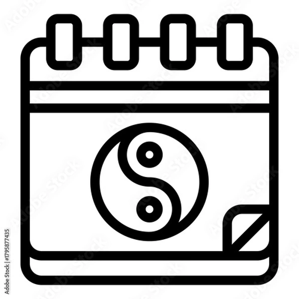Obraz calendar icon vector