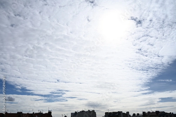 Obraz Ciel nuageux très couvert
