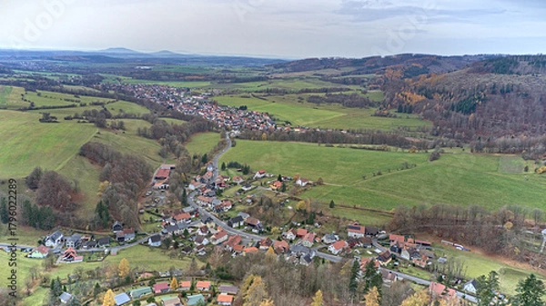 Obraz Schirnrod. Impressionen aus der Luft. 