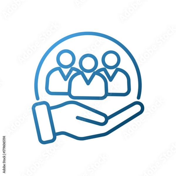 Fototapeta Support Group