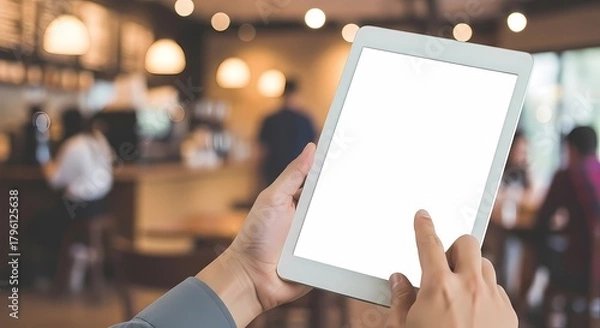 Obraz Festive Rainbow Christmas Lights String Garland Border Overlay on Black Background with Sparkle and Bokeh Effect