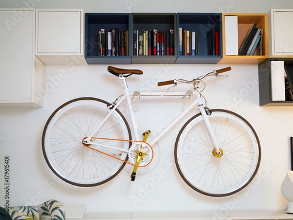 Obraz bike on the wall in the room