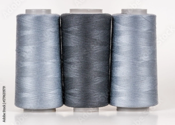 Fototapeta Vary colored thread coils