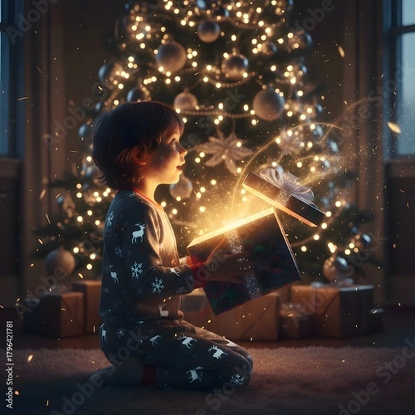 Obraz The Magical Glow of Christmas