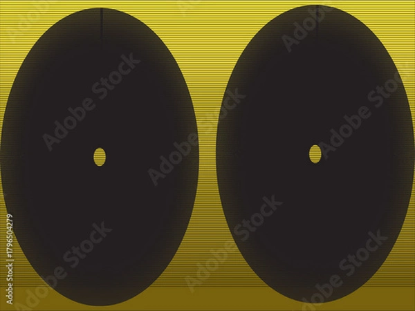 Fototapeta Modern abstract artwork in gold and black offering unique artistic expression, perfect for adding contemporary flair and stylish touch to any creative project