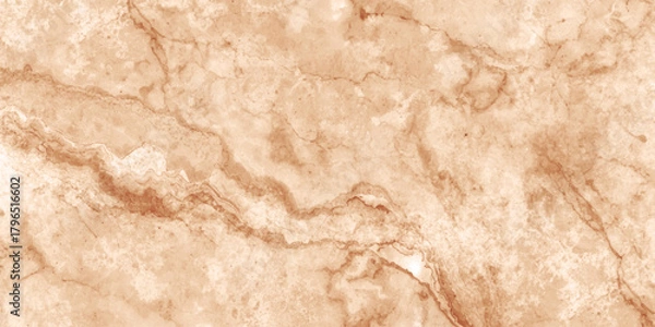 Obraz Brown grunge and empty smooth old, stained paper texture. seamless brown marble texture. suitable for architectural or interior design. brown stone crack wall texture. natural marble beige texture.